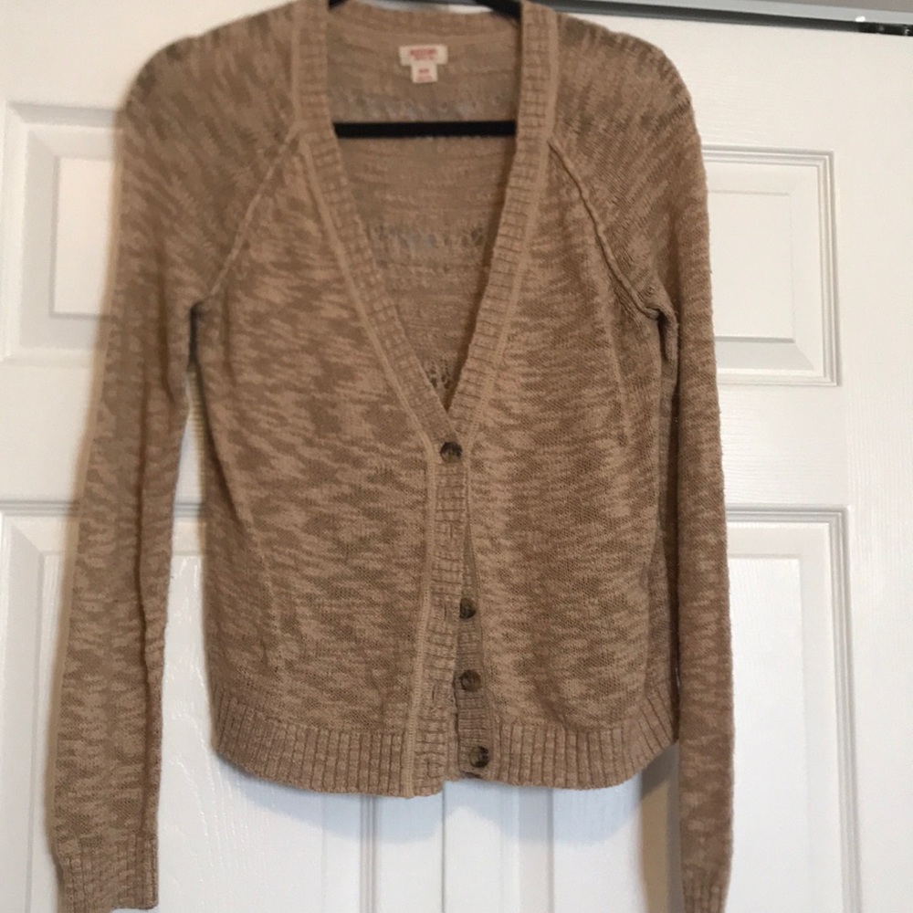 Tan Cardigan
